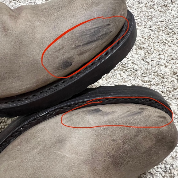 FRYE Veronica Short Leather Boots Buckle Detail Women’s Size 8 - Picture 15 of 15